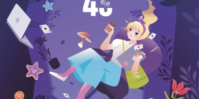 Affiche de l'évènement des 40 ans